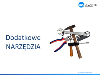 Dodatkowe
NARZĘDZIA
 