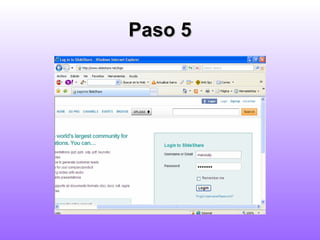 Paso 5 