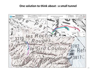 Accidentologie-Goûter 22
One solution to think about : a small tunnel
 