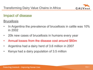 Delivering animal disease prevention services in value chains