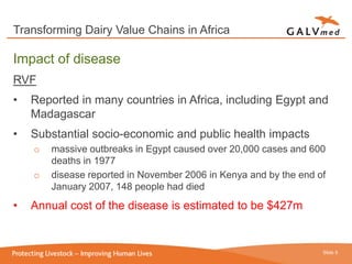 Delivering animal disease prevention services in value chains