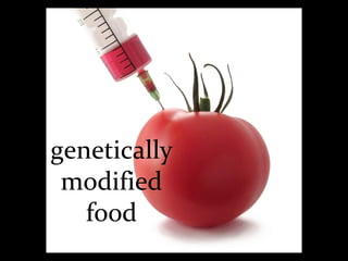 genetically modified food 