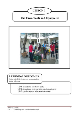 Agri crops learners module | PDF