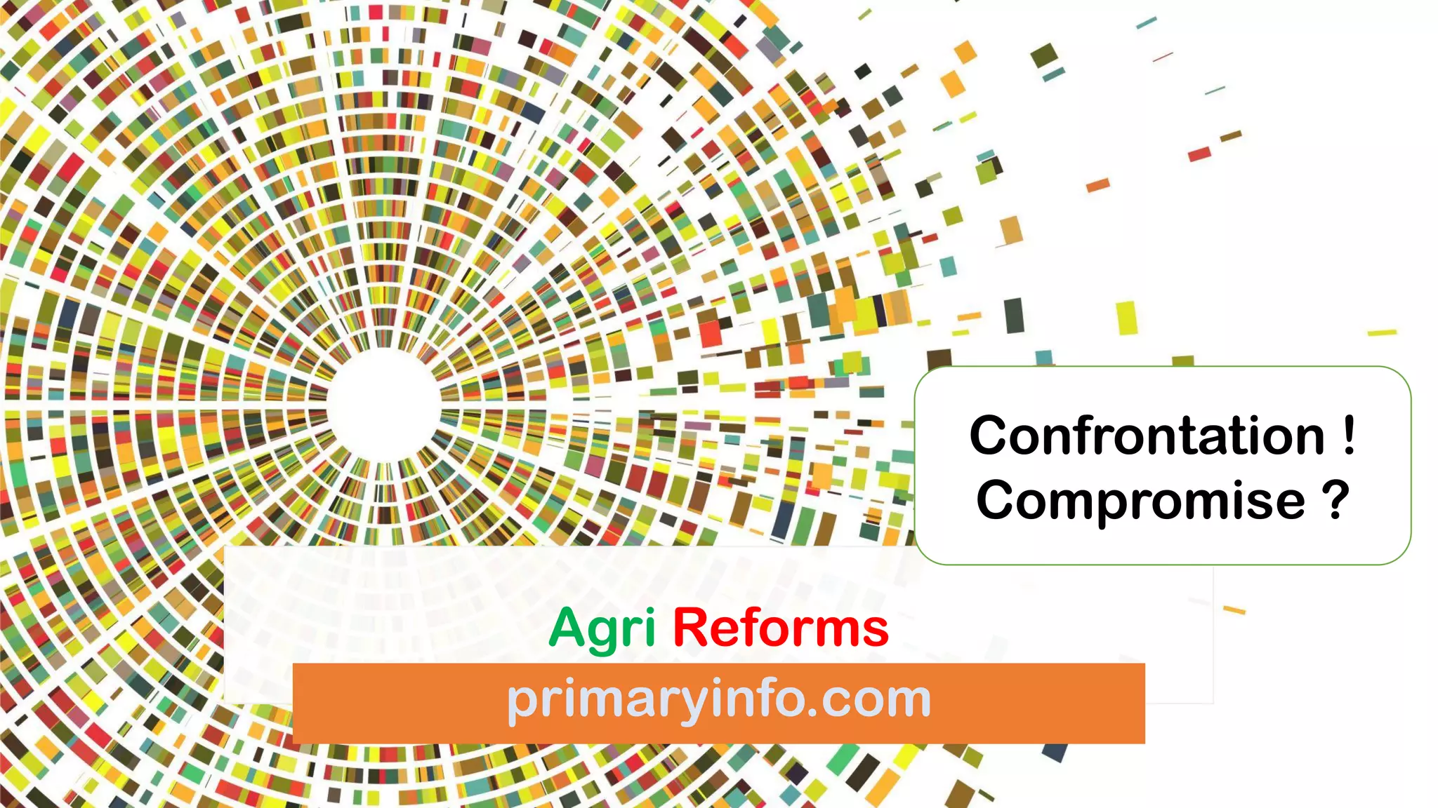 Agri reforms-2021