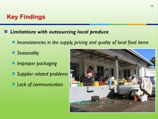 Agri-tourism linkages in jamaica: case study of the negril tourism industry