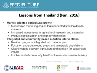 Agricultural or Food System Transformation in Asia ?