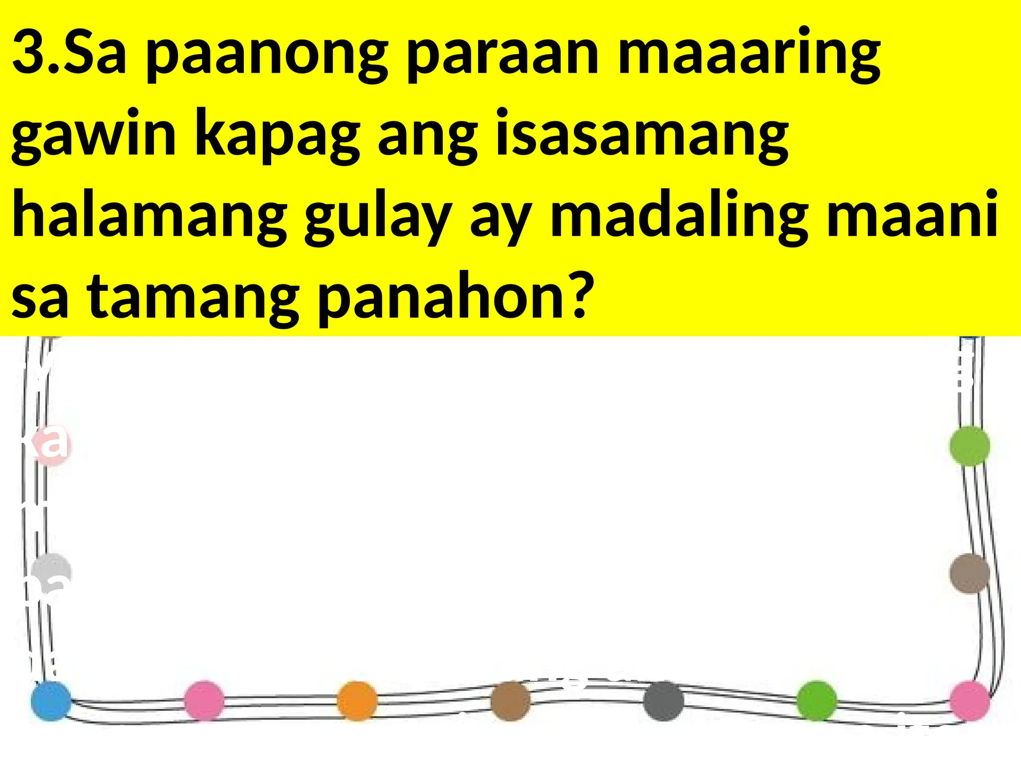 3.Sa paanong paraan maaaring
gawin kapag ang isasamang
halamang gulay ay madaling maani
sa tamang panahon?
-yaong mga letsugas kahit madali ang
kaniyang panahon ng pag-aani ay
maaaring unti-untiin lamang sa
pamamagitan ng pagkuha ng mga
dahon na maaari nang anihin
hanggang sa maging magulang na ito.
 