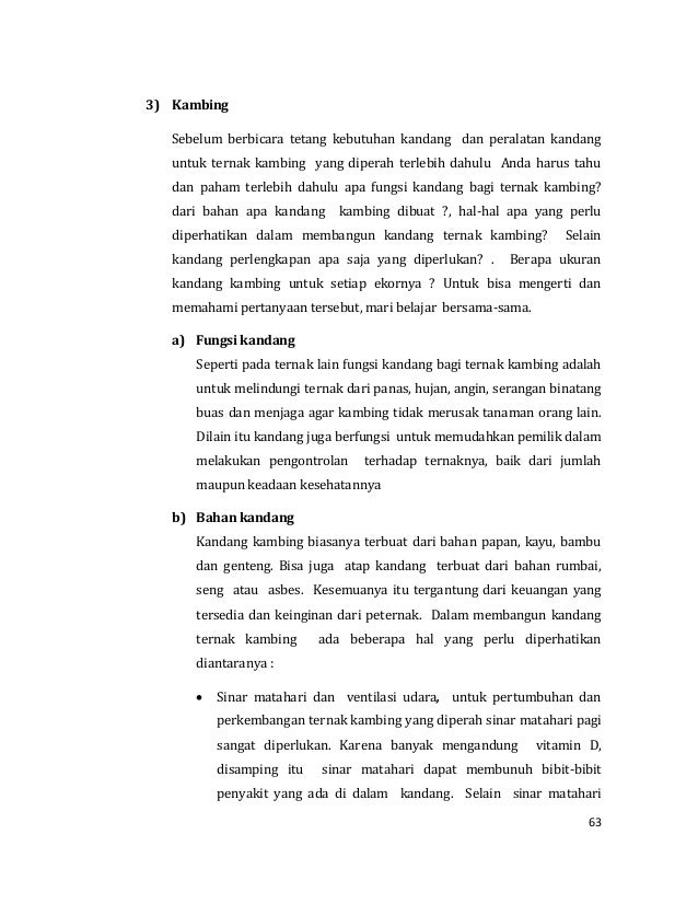 Agribisnis Ternak Ruminasia Perah