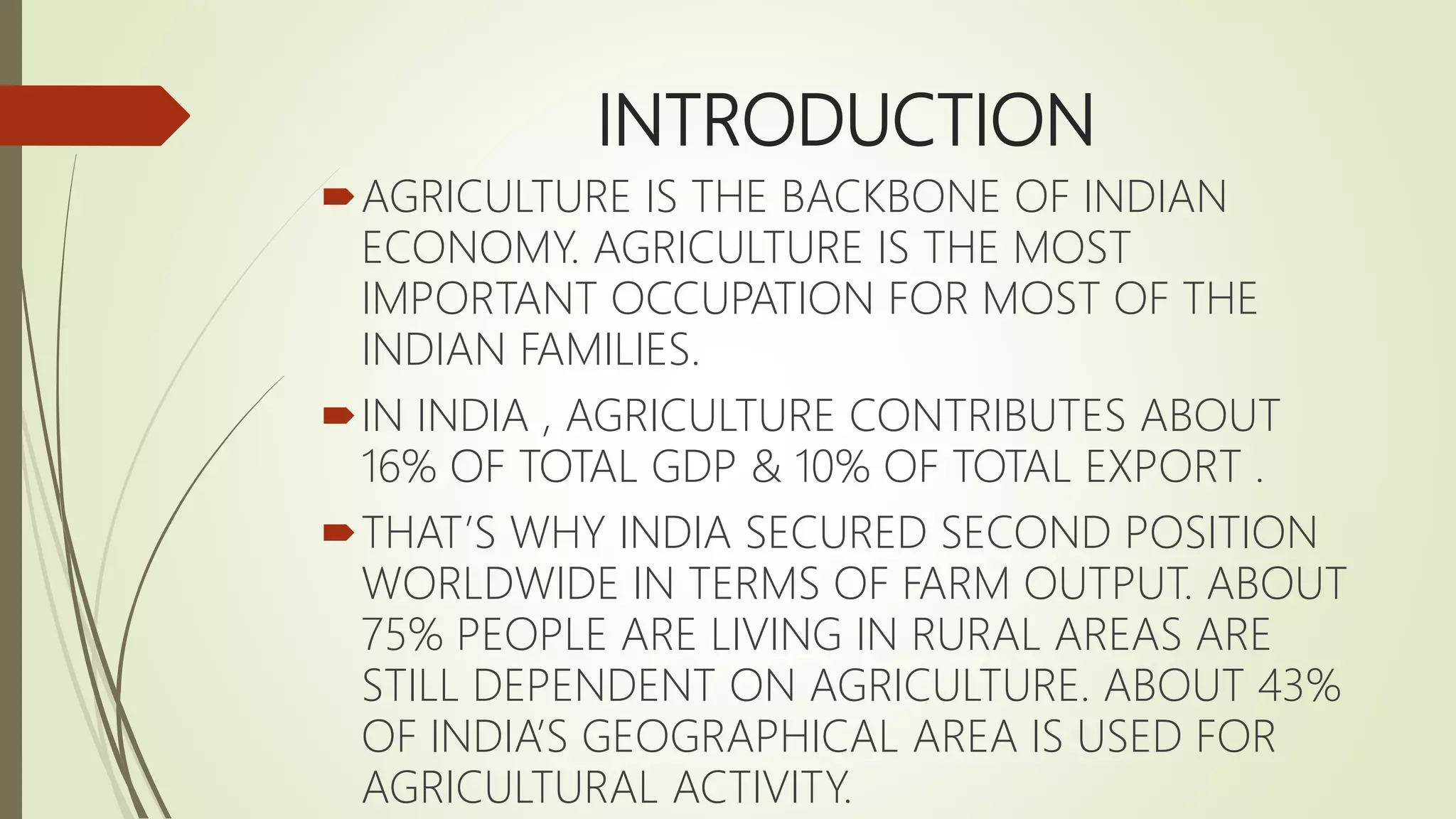 importance of agribusiness in Indian economy | PPTX