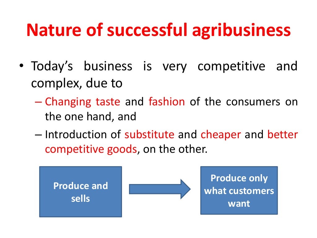 Introduction to Agribusiness Management