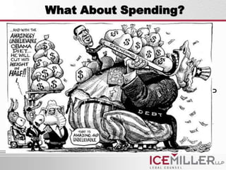 What About Spending?

•   GOP Controls – net gain of 63 seats
•   New approach in House
    –   Committee chairs have more power
    –   House will go first on most issues
    –   Unlike last time GOP controlled House…GOP
        leaders in House and Senate work well
        together
•   House Agriculture Committee – chaired by
    Frank Lucas (R-OK) – 23 new members
 