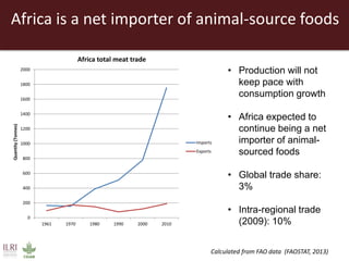 Creating a livestock sector with global competitor advantages in East Africa 