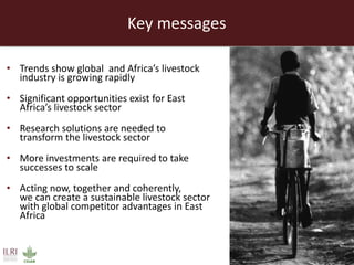 Creating a livestock sector with global competitor advantages in East Africa 