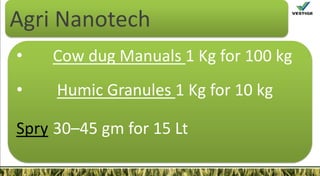 Vestige Agriculture ppt English 05.01.2020