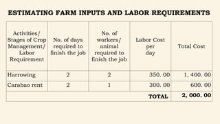 agricrop-lessonLESSON 3. 2 Perform Estimation or Basic Calculation | PPTX