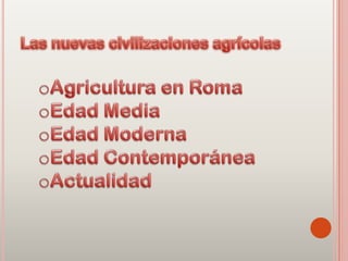 Agricultura