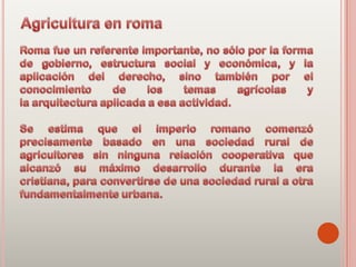Agricultura