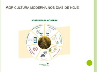 AGRICULTURA MODERNA NOS DIAS DE HOJE
 