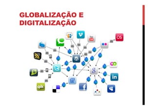 GLOBALIZAÇÃO E
DIGITALIZAÇÃO
 