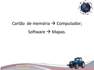 Cartão de memória  Computador;
       Software  Mapas.
 