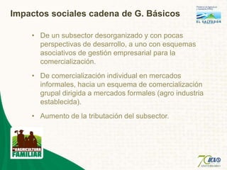 Agricultura familiar el salvador edgar cruz palencia