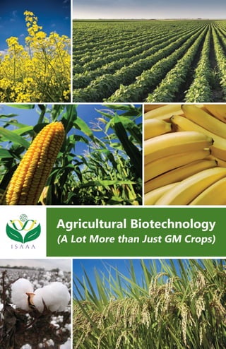 1
(A Lot More than Just GM Crops)
Agricultural Biotechnology
 