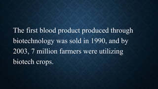 First Biotechnology AGRICULTURAL BIOTECHNOLOGY presentation.pptx