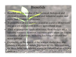 Agricultural contaminants | PPTX