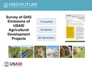 Designing Agricultural Development Investments to Yield Mitigation Co-Benefits in Livestock and Rice Systems