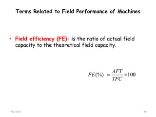 Agricultural machinery chapter 2 tillage implement | PDF