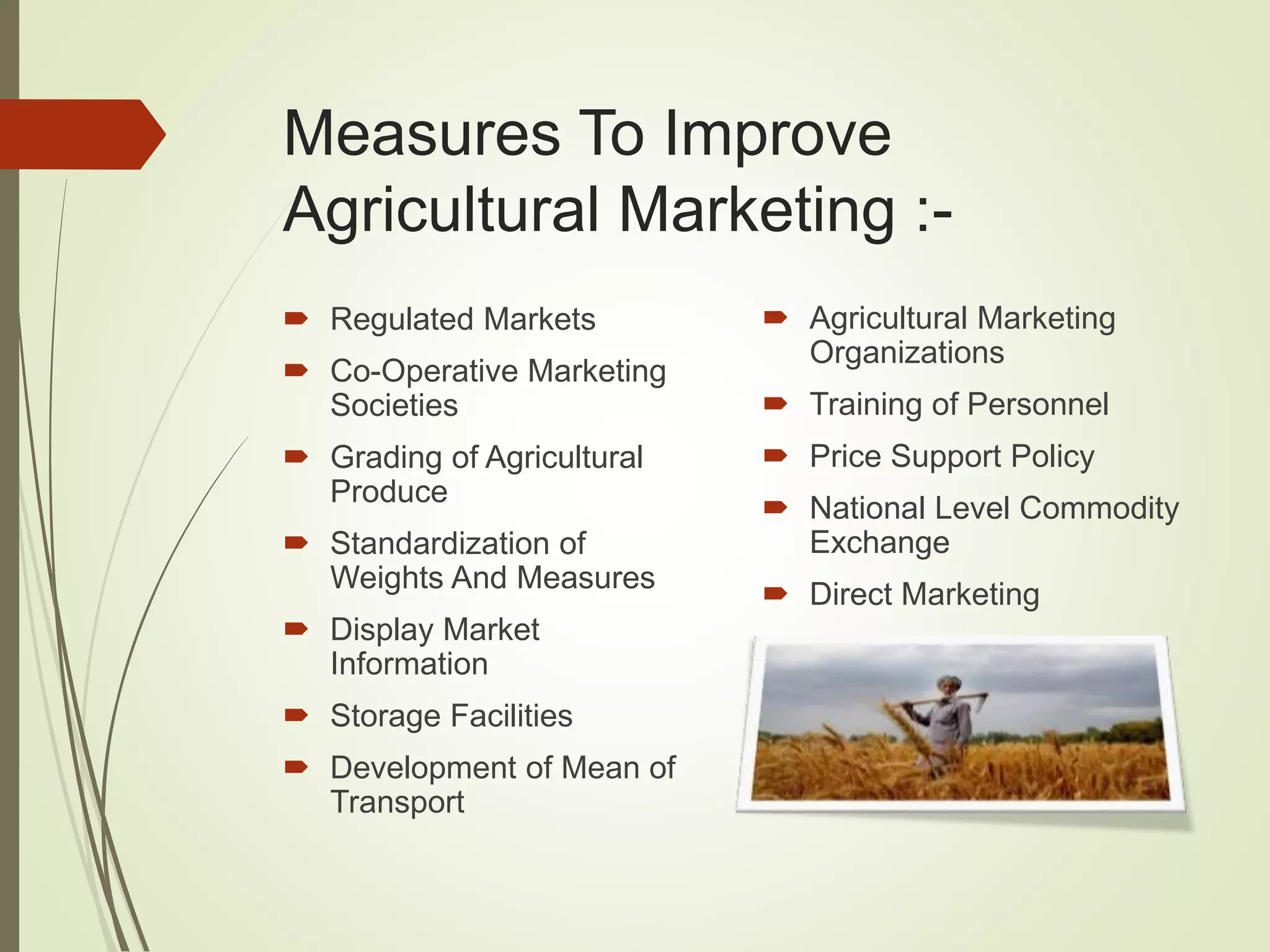 Agricultural marketing | PPTX