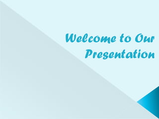 Welcome to Our
Presentation

 