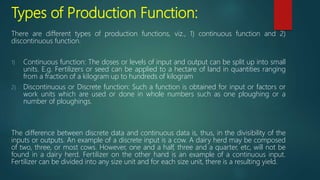 Agricultural production | PPTX