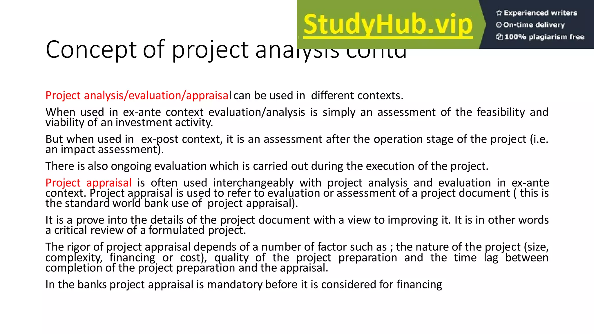 Agricultural Project Analysis | PDF