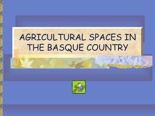 AGRICULTURAL SPACES IN
 THE BASQUE COUNTRY
 