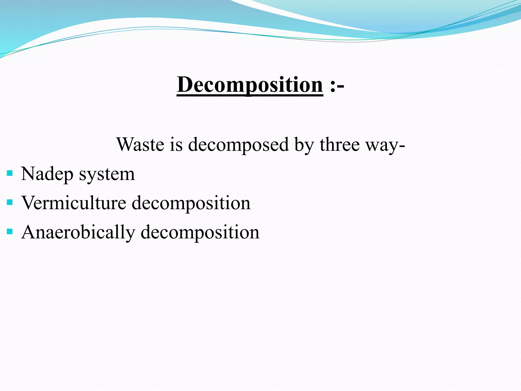 Agricultural waste management PPT