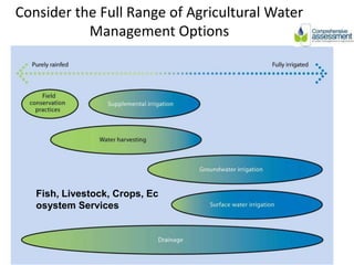 Agricultural Water Management - The Key To Food Security In A Changing ...