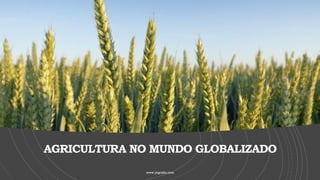 AGRICULTURA NO MUNDO GLOBALIZADO
www.jografia.com
 