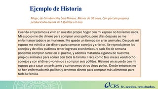 Agricultura sensible a la nutrición en el Altiplano. Explorando las perspectivas de las familias con la metodología SenseMaker