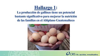Agricultura sensible a la nutrición en el Altiplano. Explorando las perspectivas de las familias con la metodología SenseMaker