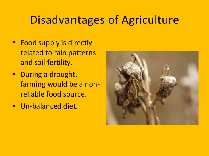 Agriculture Vs. Farming