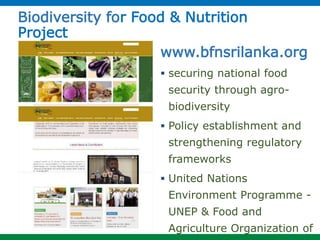 Reshaping Agriculture in Sri Lanka through ICT. | PPTX