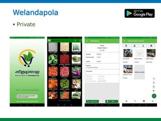 Reshaping Agriculture in Sri Lanka through ICT. | PPTX