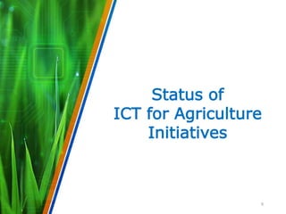 Reshaping Agriculture in Sri Lanka through ICT. | PPTX