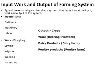 Agriculture geography class 8th | PPTX