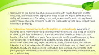 Online education under the covid 19 pandemic | PPTX