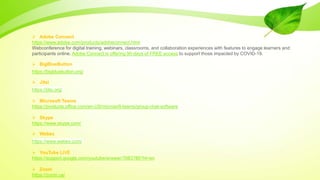 Online education under the covid 19 pandemic | PPTX