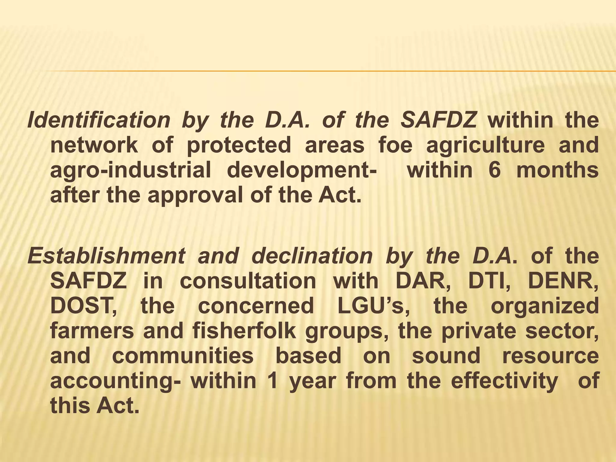 Agriculture and Fisheries Modernization Act (AFMA) | PPTX