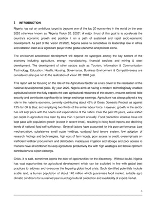 Agriculture and food security | PDF
