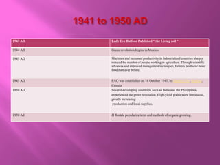 Agriculture birth to today history A Research Report by Allah Dad Khan ...